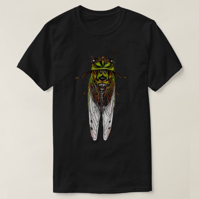 T-shirt Jour du chien Illustration de la nature des insect (Design devant)
