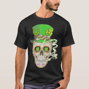 T-shirt Jour du crâne de sucre Boho cool de la rue Morte
