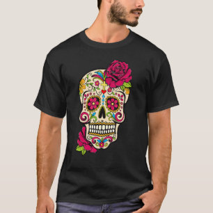 T-shirt Jour du crâne de sucre du Dead Dia de Los Muertos