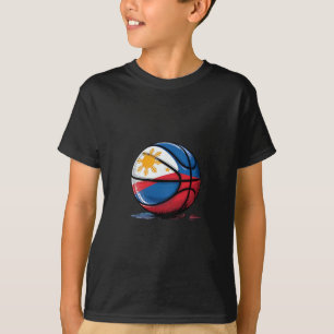T-shirt Jour du drapeau philippin philippin Sketll Sket Ll