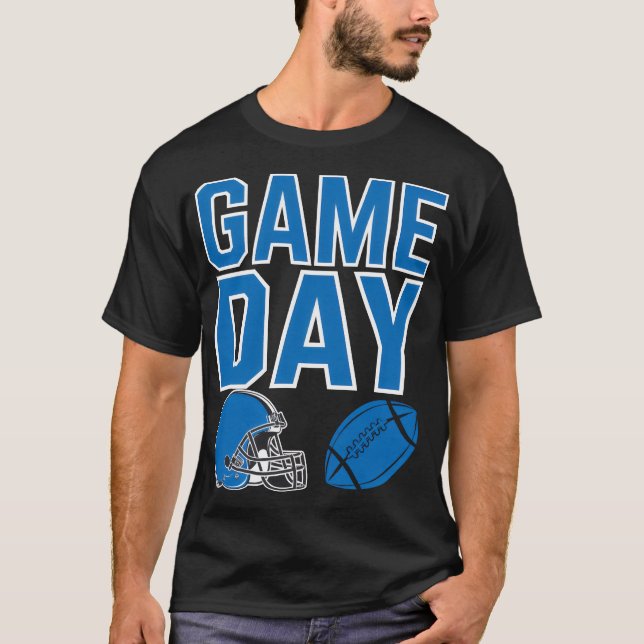 T-shirt Jour du jeu - Football américain (Devant)