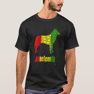 T-shirt Jour du Jundixième Jour Black Pride Histoire Amour