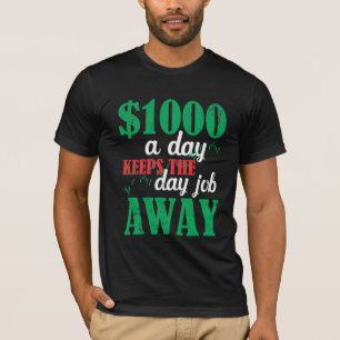 T-shirt Jour du marché Stock Trading Trader Plaisanterie 