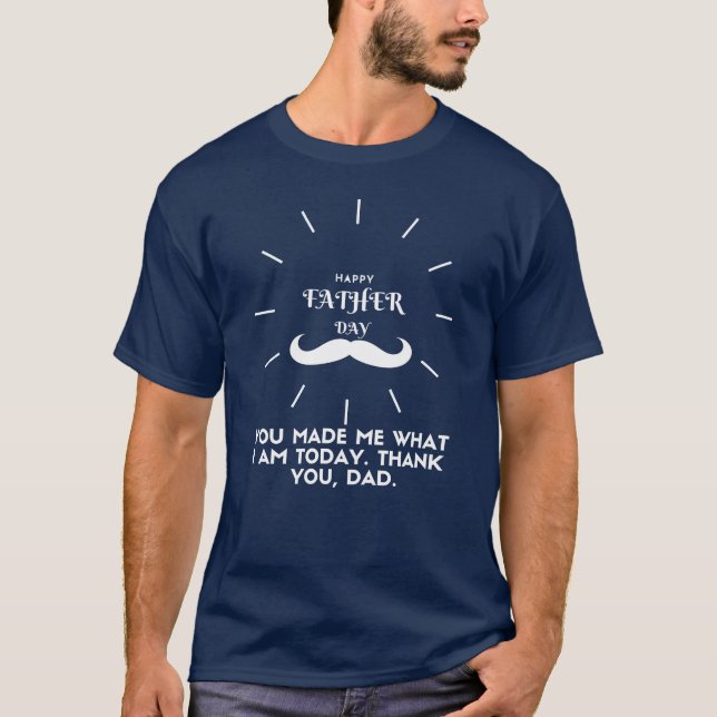 T-shirt jour du père vintage (Devant)