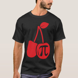 T-shirt Jour du Pi Cerise Prof de Maths Nerd Pi 3 14 Scien