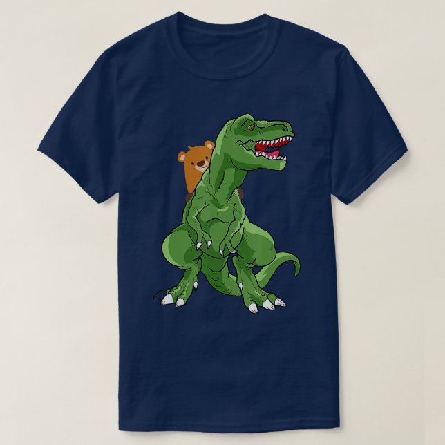 T-shirt Jour du porc jour Dinosaure Cadeau Hommes Femmes E (Design devant)