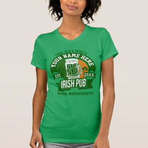 T-shirt Jour du Pub St Patrick comique irlandais