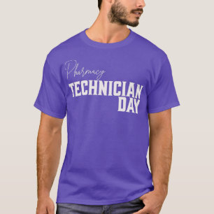 T-shirt jour du technicien en pharmacie