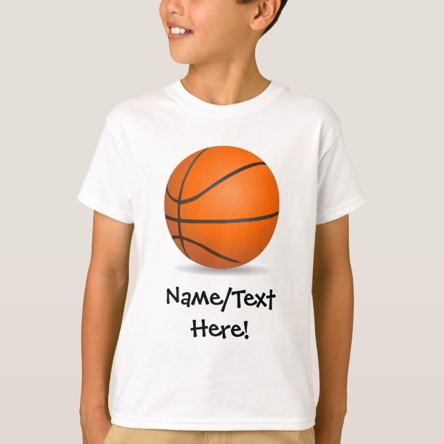 T-shirt Jour ensoleillé de basket-ball des sports de (Devant)