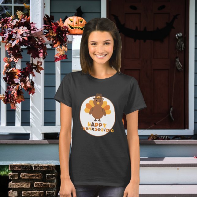 T-shirt Jour férié de Thanksgiving Turquie (Créateur téléchargé)