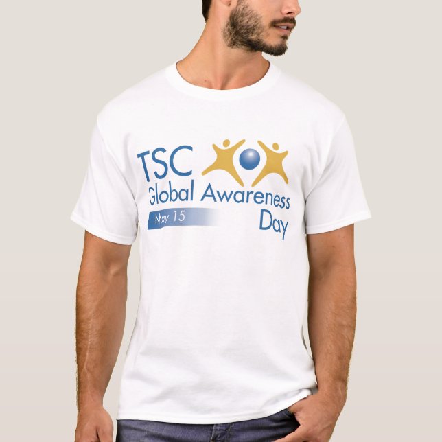 T-shirt Jour global de conscience de centre technique (Devant)