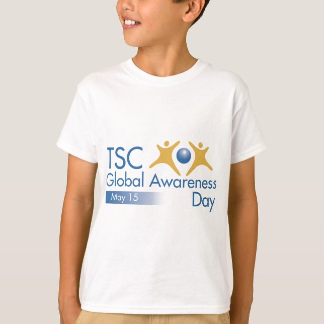 T-shirt Jour global de conscience de centre technique (Devant)