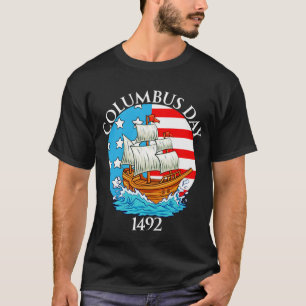 T-shirt jour heureux de Columbus