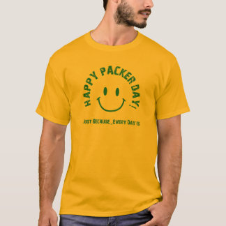 T-shirt Jour heureux d'emballeur