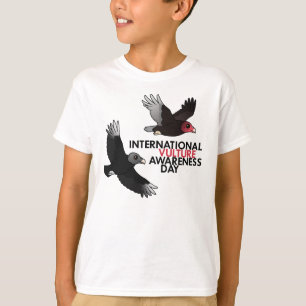T-shirt Jour international de conscience de vautour