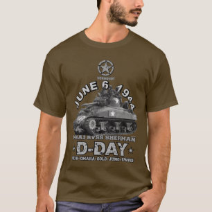 T-shirt Jour J des anciens combattants HVSS Sherman