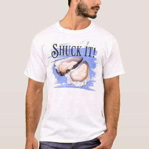 T-shirt Jour national de l'huître, Shuck it jeu d'huîtres