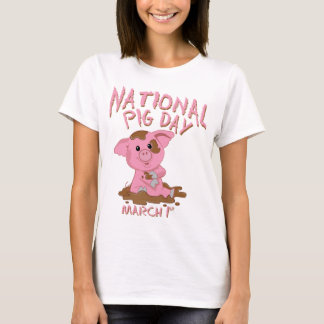 T-shirt Jour national de porc