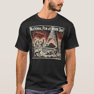 T-shirt Jour national du plaisir au travail