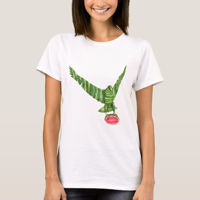 T-shirt Jour national Eagle de pastèque (Devant)