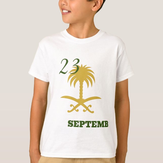 T-shirt Jour national saoudien (Devant)
