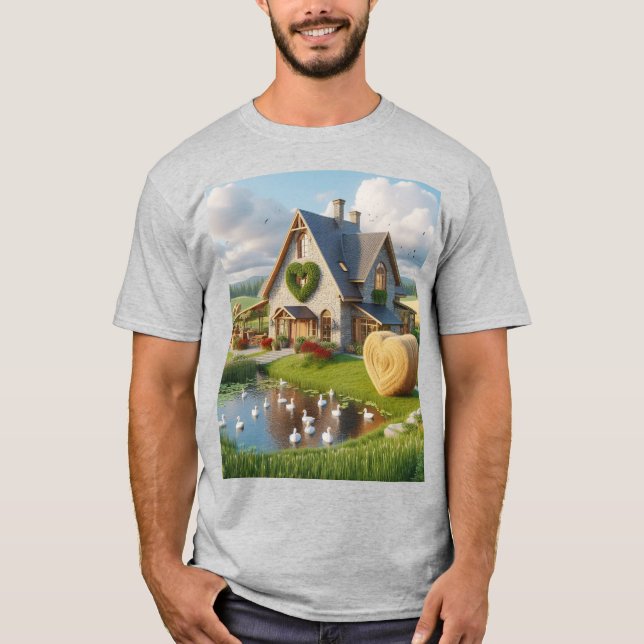 T-SHIRT JOUR VALENTINES (Devant)