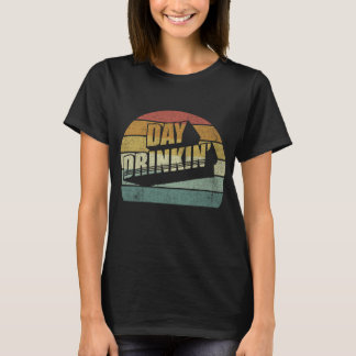T-shirt Journée Boire Femmes Hommes Cadeau Boire Aimer Drô