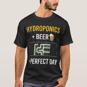 T-shirt Journée de la bière Hydroponique Hydroponique