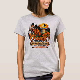 T-shirt Journée de la chemise orange 30 septembre Rappeler