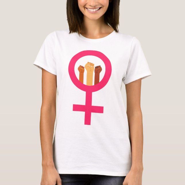 T-shirt Journée de la femme 8 mars (Devant)