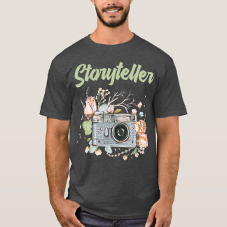 T-shirt Journée de la photographie - Photographe de caméra
