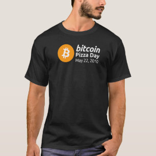 T-shirt Journée de la pizza Bitcoin 22 mai 2010