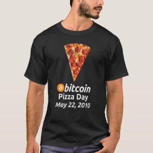 T-shirt Journée de la pizza Bitcoin 22 mai 2010