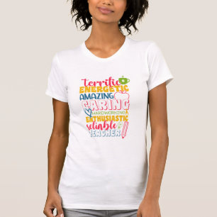 T-shirt Journée de l'enseignant Enseignant de l'entretien 