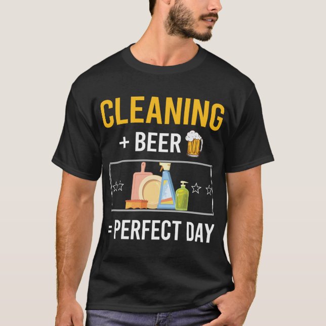 T-shirt Journee de nettoyage de bière (Devant)