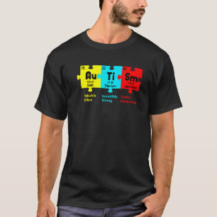T-shirt Journee de sensibilisation a l'autisme Puzzle Elem