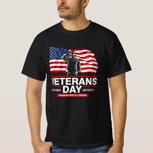 T-SHIRT JOURNÉE DES ANCIENS COMBATTANTS (Devant)