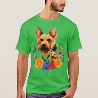 T-shirt Journée des mères de Terrier australien