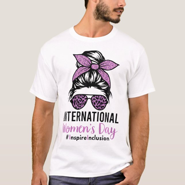 T-shirt Journée Internationale De La Femme 2024 8 Mars Iwd (Devant)