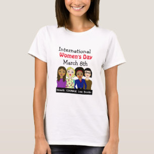 T-shirt Journée internationale de la femme 8 mars