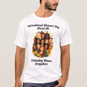 T-shirt Journée internationale de la femme - Célébrer les