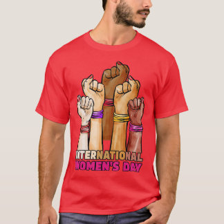 T-shirt Journée internationale de la femme Égalité des sex