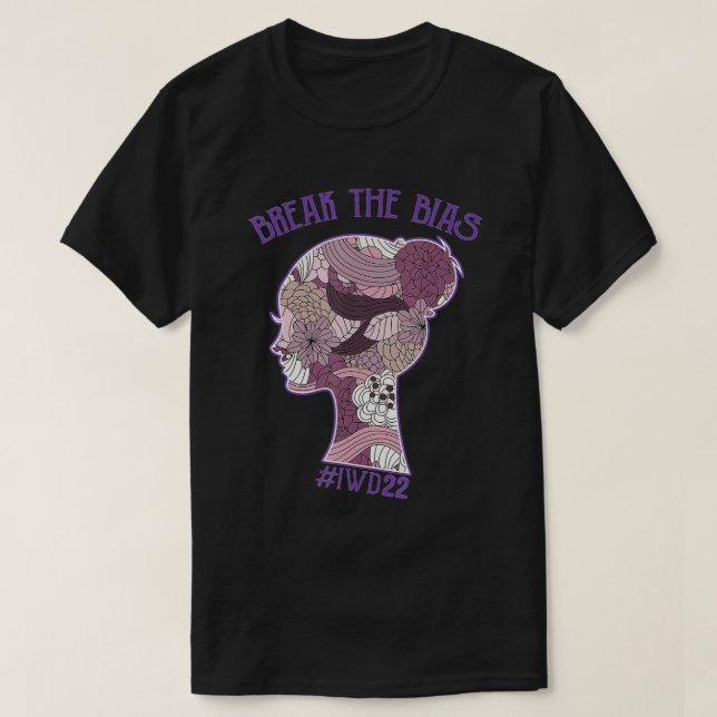 T-shirt Journée internationale de la femme - Interrompre l (Design devant)
