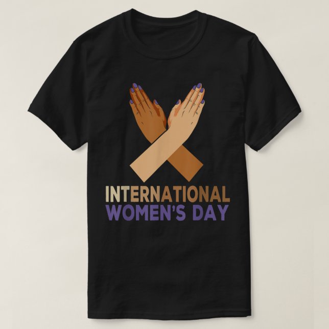 T-shirt Journée internationale des femmes 2022 8 mars Cass (Design devant)
