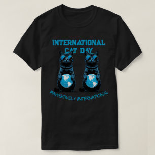 T-shirt Journée internationale du chat - Internationale to