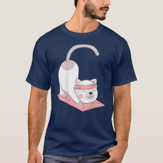 T-shirt Journée internationale du yoga de Chat