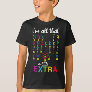 T-shirt Journée Mondiale Contre Le Syndrome Pour Lutter Co