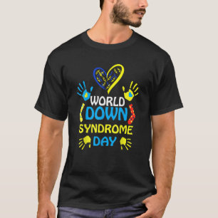 T-shirt Journée Mondiale Contre Le SyndromeSoutien Et Sens