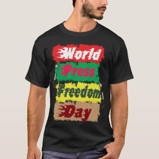 T-shirt journée mondiale de la liberté de la presse