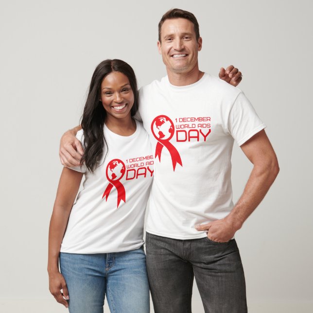 T-shirt Journée mondiale de la lutte contre le sida | Sens (Unisexe)